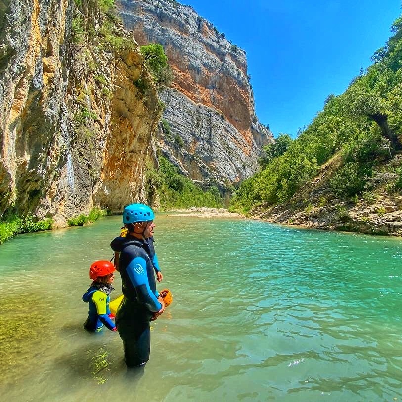 Descente de canyoning à Saint-Lary